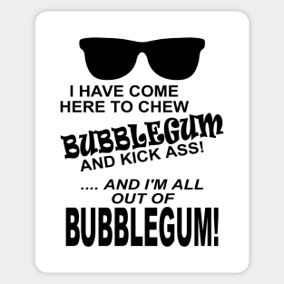 Chew Bubble gum Sticker